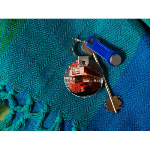 Брелок (Круглый) TRI4 «London Bus»