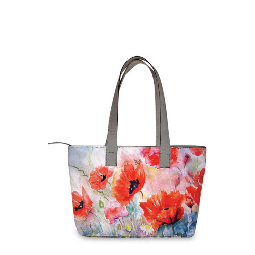 Сумка тоут, BAG2 «Maki akvarel»