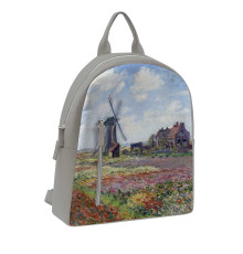 Рюкзак BKP2 «Claude Monet Tulip Field and windmill»