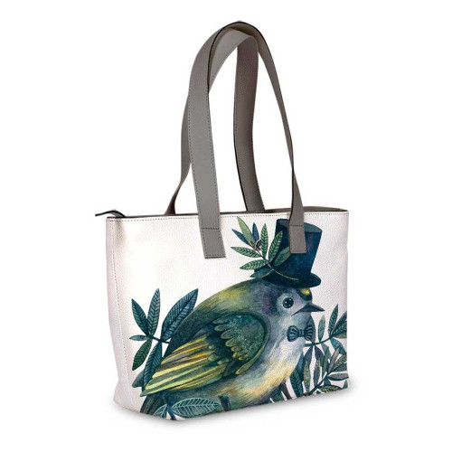 Сумка тоут, BAG2 «bird08»