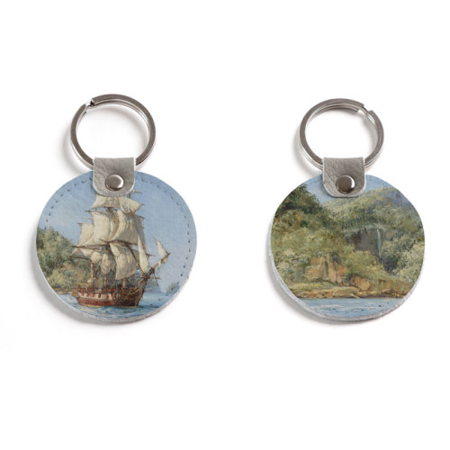 Брелок (Круглый) TRI4 «Корабль»