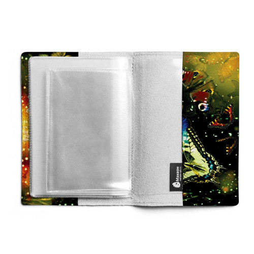 Обложка для автодокументов, AUT1 «Бабочки 4»