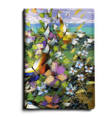 Обложка для автодокументов, AUT1 «Бабочки 2»