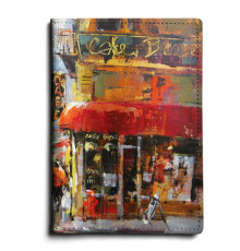 Обложка для автодокументов, AUT1 «Street café»