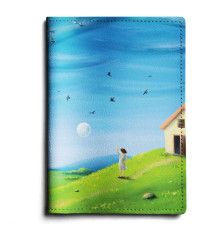 Обложка для автодокументов, AUT1 «Green hills»