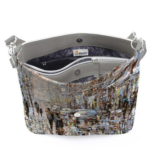 Сумка на плечо BG12 «Ранний вечер на петербургской улице»