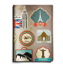 Обложка для автодокументов, AUT1 «Travel»