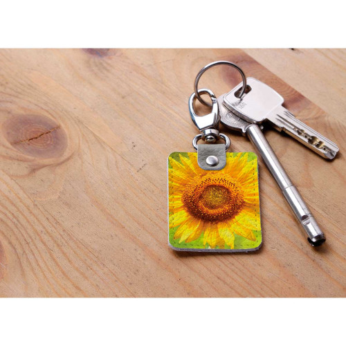 Брелок (Прямоугольный ) TRI1 «Sunflower»