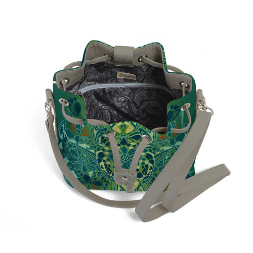 Сумка на плечо BG16 «Мозаичные цветы»