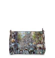 Сумка шолдер, BAG3 «Белые ночи на петербургской улице»