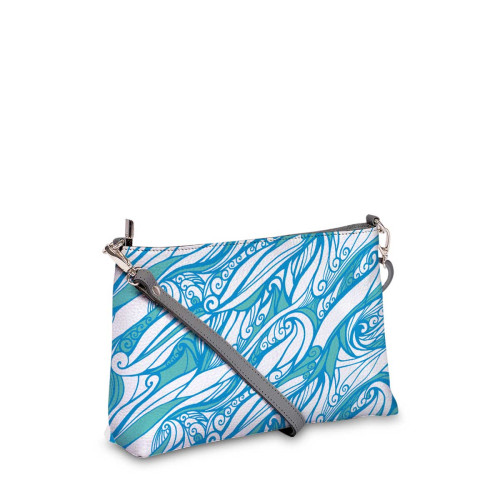 Сумка шолдер, BAG3 «Волны»