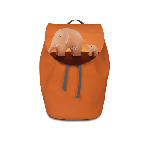 Рюкзак BKP5 «Слоны оранжевые»