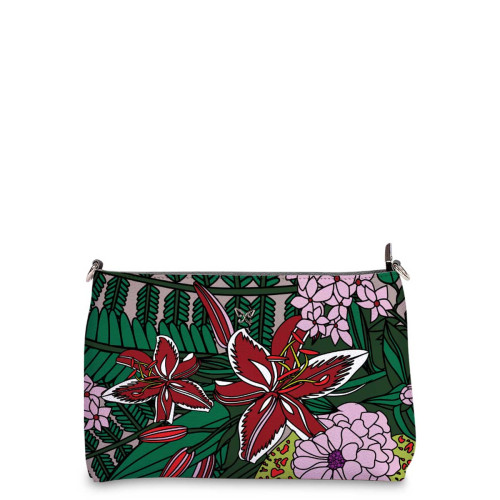 Сумка шолдер, BAG3 «Куст лилий»