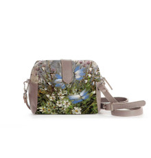 Сумка кросс-боди BAG6 «Бабочки над цветами и травами»