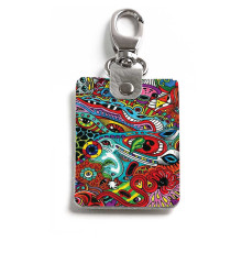Брелок (Прямоугольный ) TRI1 «Graffiti»