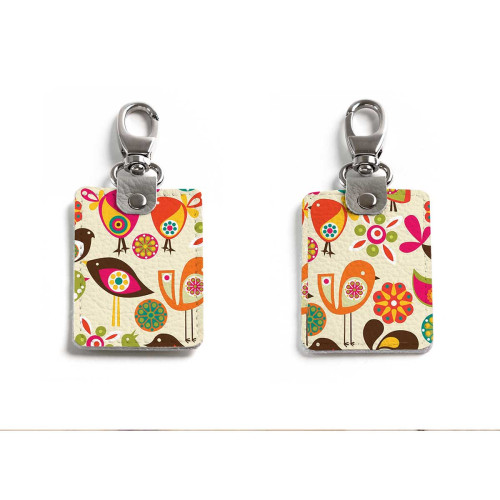 Брелок (Прямоугольный ) TRI1 «Birds»