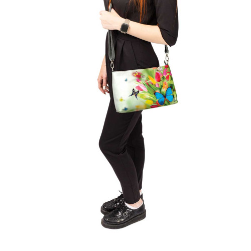 Сумка шолдер, BAG3 «Butterfly»