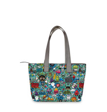 Сумка тоут, BAG2 «Colored drawings»
