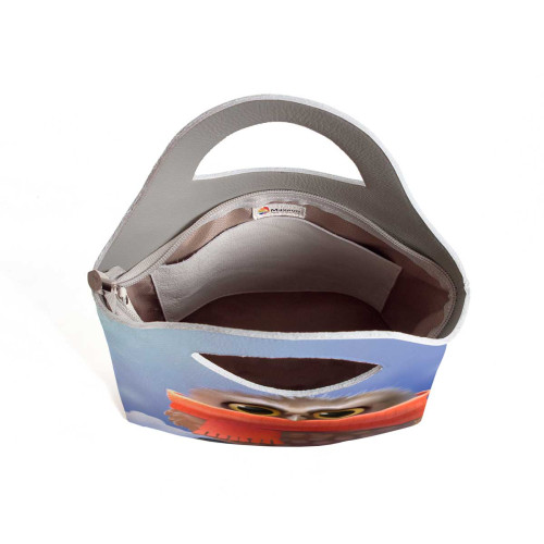 Сумка тоут BAG4 «Owl in scarf»