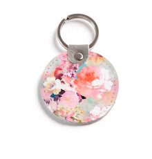 Брелок (Круглый) TRI4 «Peonies»