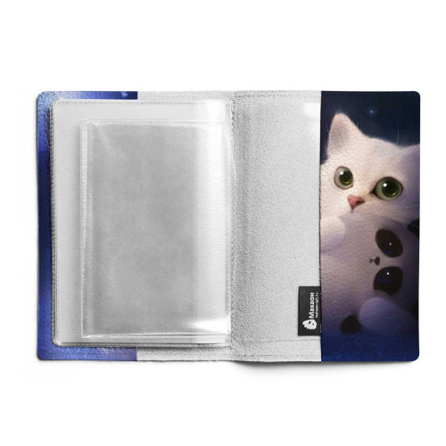 Обложка для автодокументов, AUT1 «Cat & Panda»