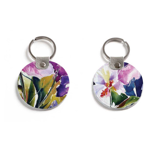 Брелок (Круглый) TRI4 «Irisy akvarel»