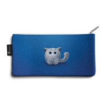 Косметичка small KOS1 «Snow leopard»