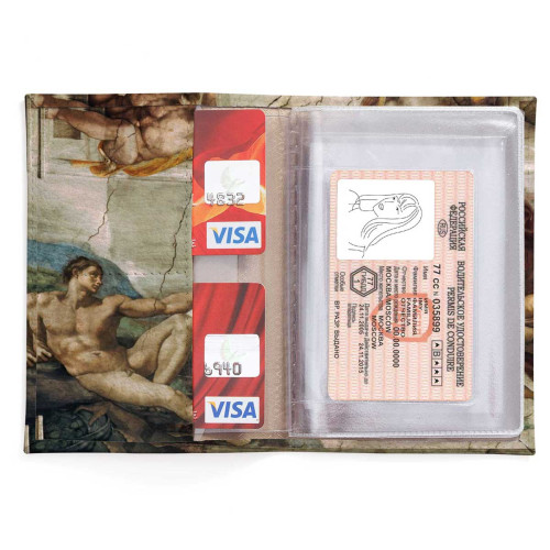 Обложка для автодокументов, AUT2 «Adam Michelangelo»