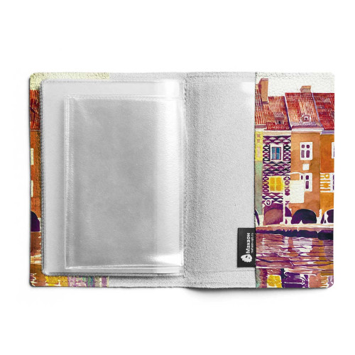 Обложка для автодокументов, AUT1 «The city watercolor»