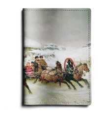 Обложка для автодокументов, AUT1 «Russian Winter»