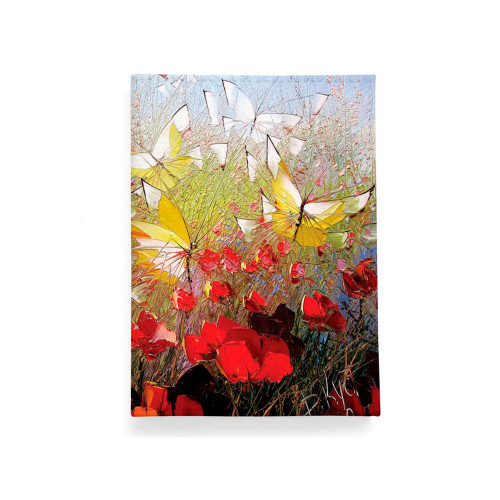 Обложка для автодокументов, AUT2 «Полет над маковым полем»