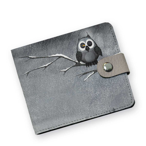 Кошелек мини PRS8 «Owl & bird»