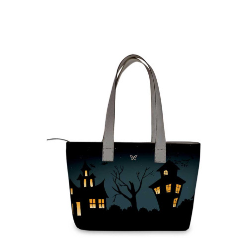 Сумка тоут, BAG2 «Кот с луной»