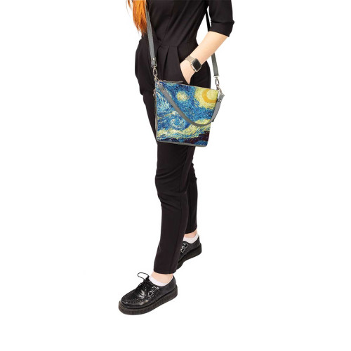 Сумка кросс-боди BAG8 «Vincent van Gogh Starry night»