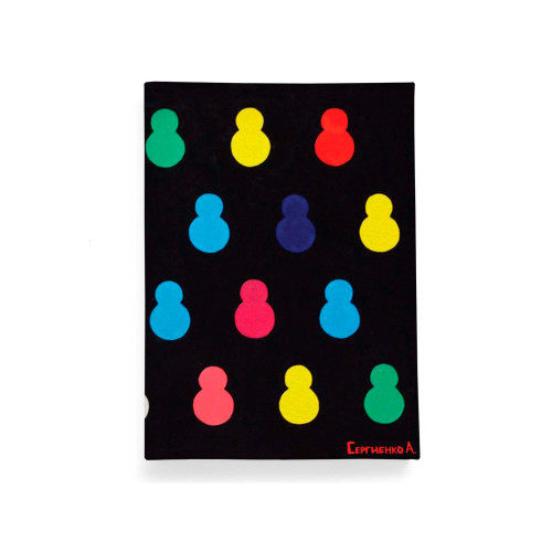 Обложка для автодокументов, AUT2 «Черные матрешки»