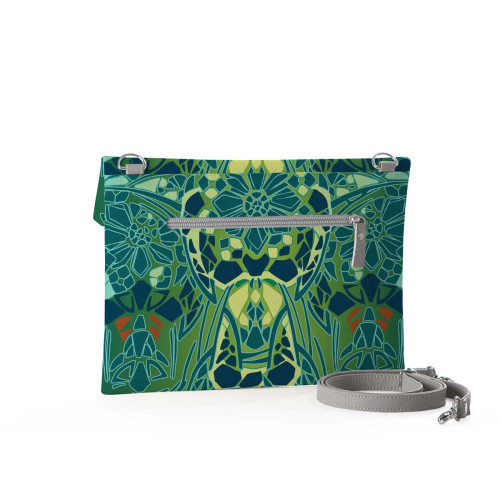 Клатч, кросс-боди KHL4 «Мозаичные цветы»