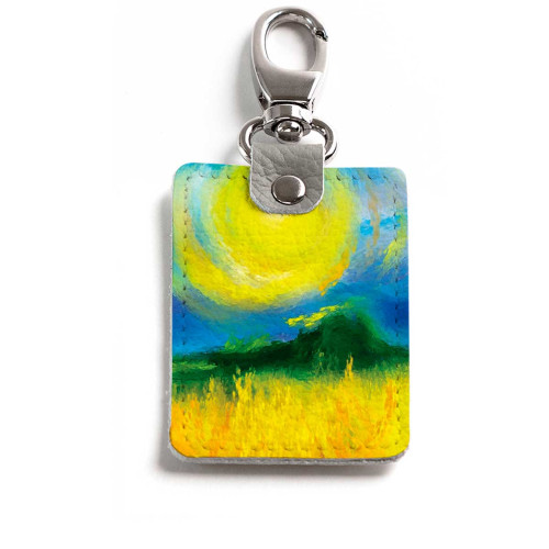 Брелок (Прямоугольный ) TRI1 «Vincent van Gogh Sunny day»