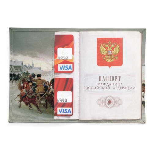 Обложка для паспорта, PAS2 «Russian Winter»