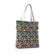 Сумка тоут BAG9 «Круги 2»