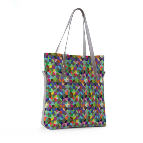 Сумка тоут BAG9 «Круги 2»
