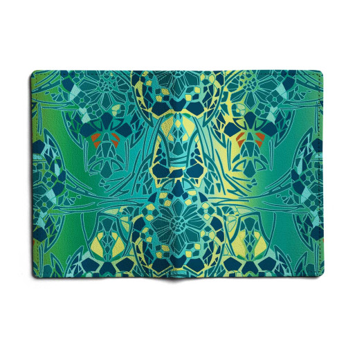 Обложка для автодокументов, AUT1 «Мозаика оливковая»