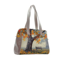 Сумка на плечо BAG5 «Autumn bench»