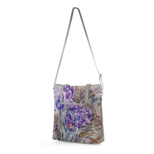 Сумка тоут BAG9 «На опушке расцвела сон-трава»