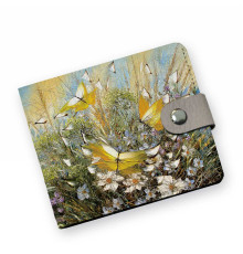 Кошелек мини PRS8 «Полет над цветами и травами»