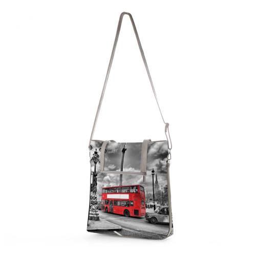 Сумка тоут BAG9 «London bus»