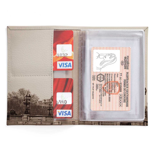 Обложка для автодокументов, AUT2 «Pont Alexandre III»