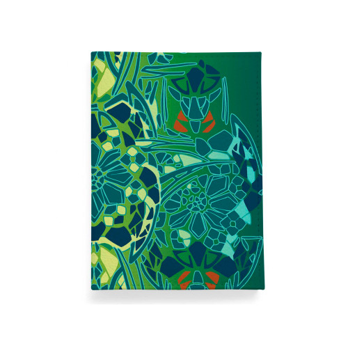 Обложка для автодокументов, AUT2 «Мозаичные цветы»