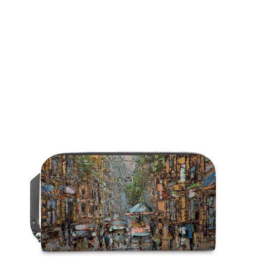 Кошелек PR14 «Летний день на петербургской улице»