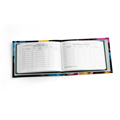 Обложка для зачетной книжки ZTK1 «Flowers»