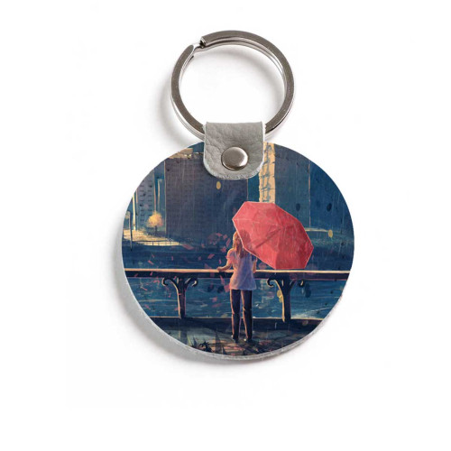 Брелок (Круглый) TRI4 «Art gorod»